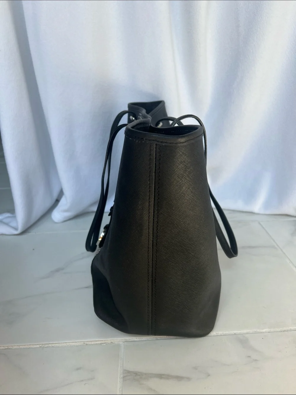 Michael Kors Jet Set Studded Travel Tote Black